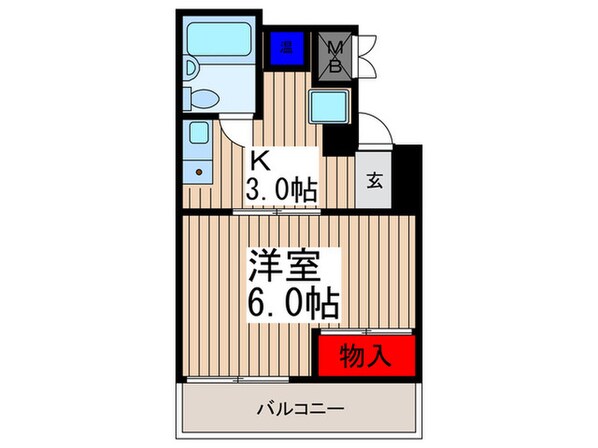 三恵西川口ハイツの物件間取画像